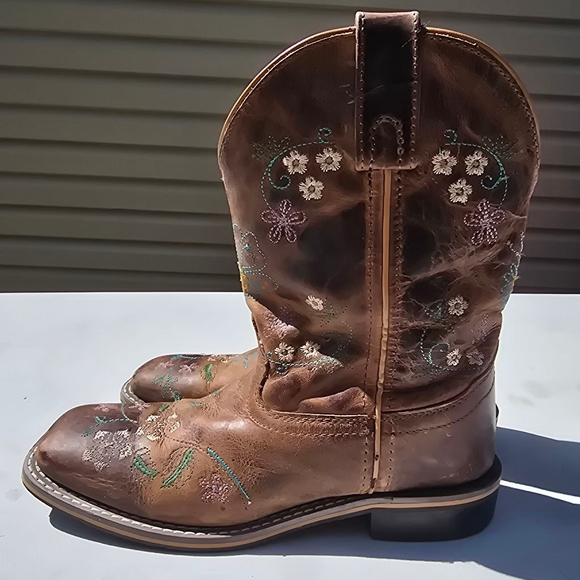 Smoky Mountain Boots Other - Smoky Mountain Embroidered Boots Girls Size 3